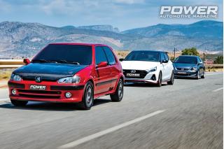Peugeot 106 Gti 184Ps Vs Honda Civic Type R Ep3 257Ps Vs Hyundai I20n 250Ps 